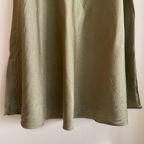 & Other Stories Silk Midi Skirt - Picture 5 of 9